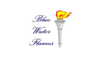 Blue Water Flames logo